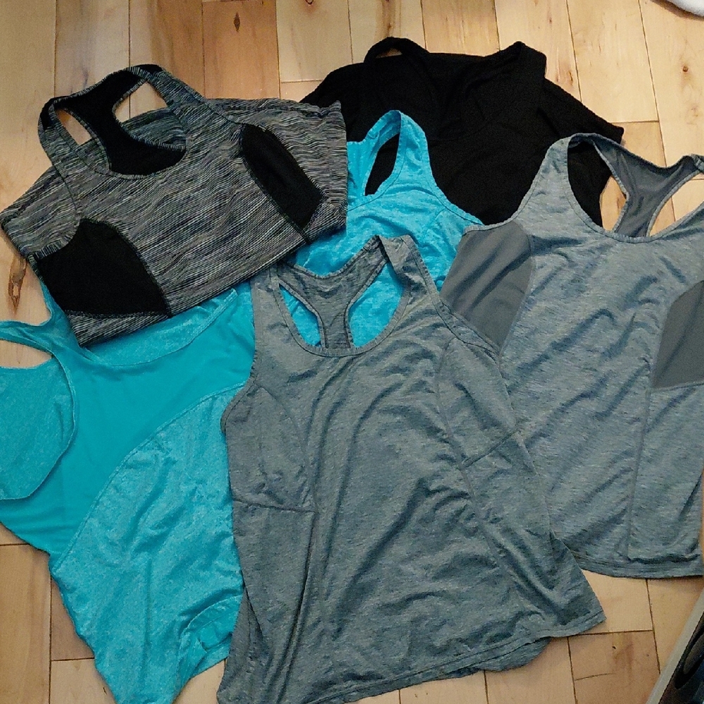 Lot Of 6 Xersion Womens Essential Performance Tank Tops